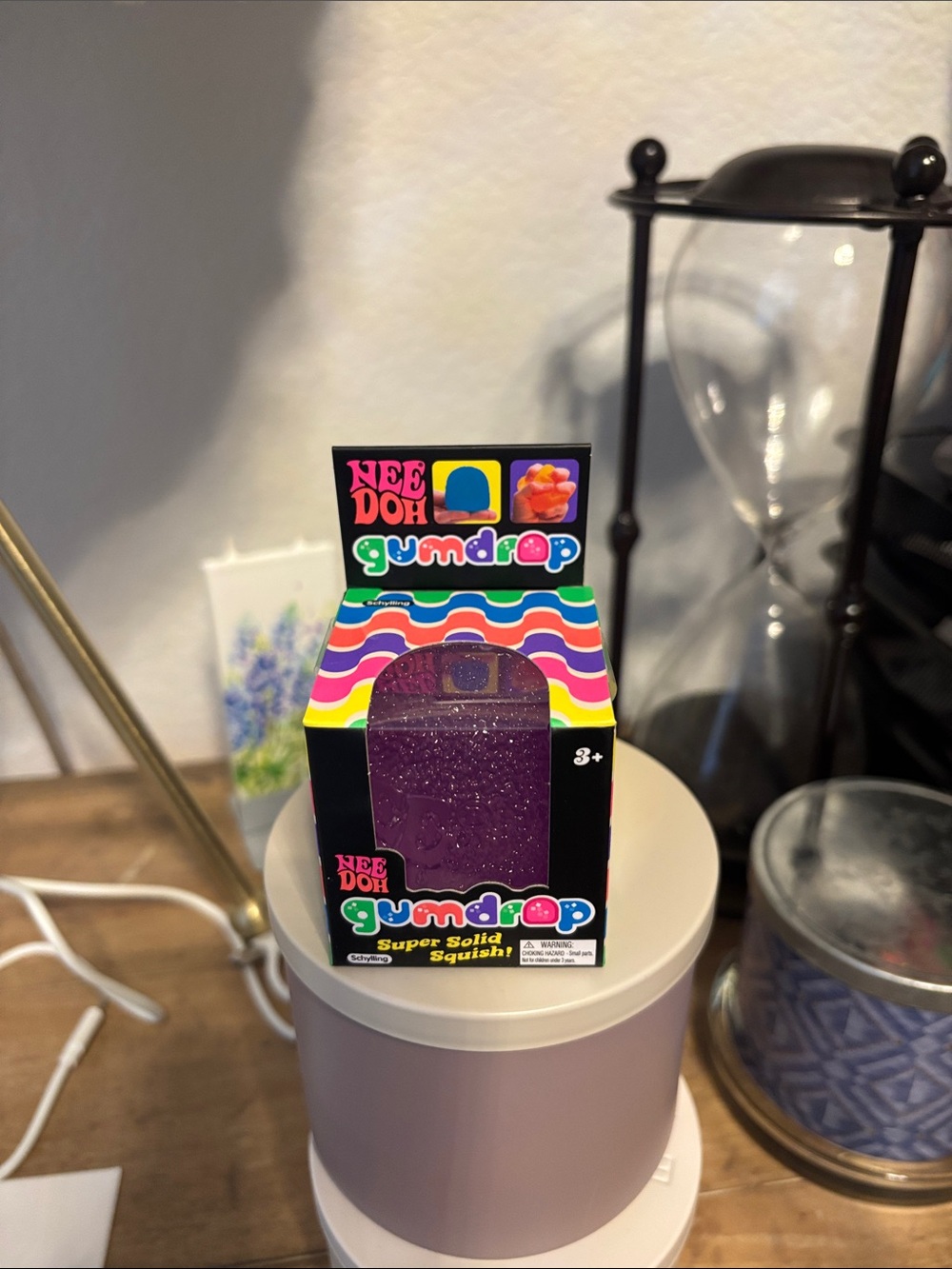Needoh Gumdrop Super Solid Squish - Purple